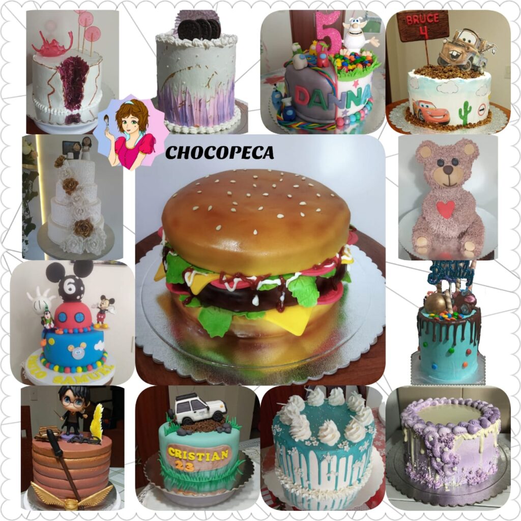 Collage pasteles